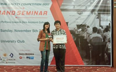 Mahasiswa Teknik Kimia Juara 3 National Safety Competition 2017